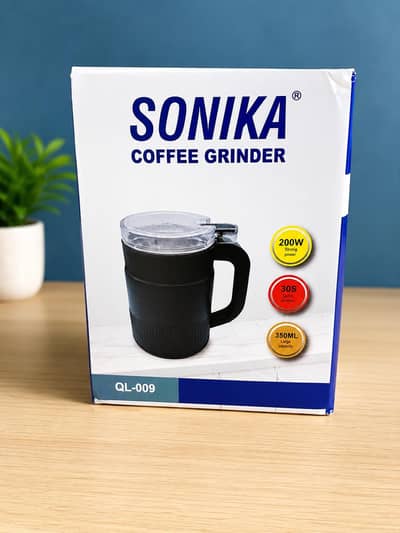Sonika Coffee Grinder QL-009 200W | Brand New | Box Opened