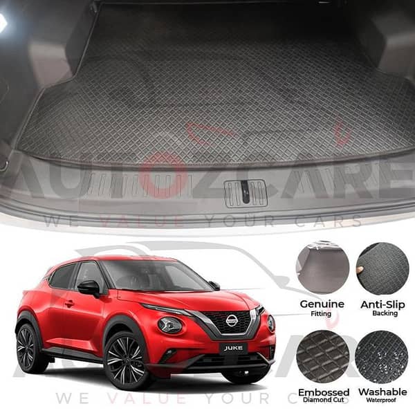 Nissan Juke China Rexine Custom-Size Trunk Mat - Model 2020-2026