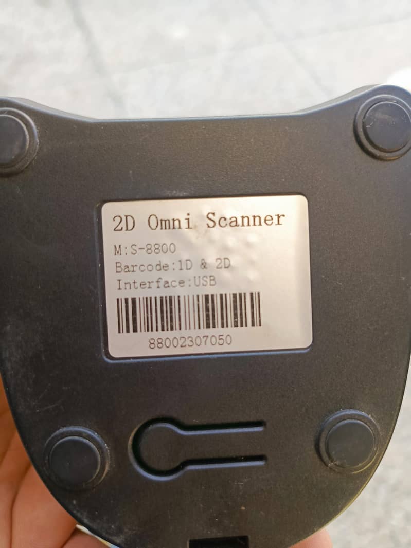 Bill printer & Barcode scannee 1
