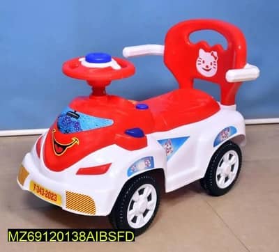 Kids Riding Jeep Toy Red White Hello Durable