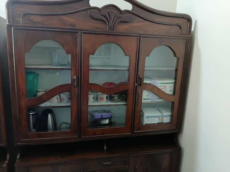 Dressing table and Dish Cabnet 2