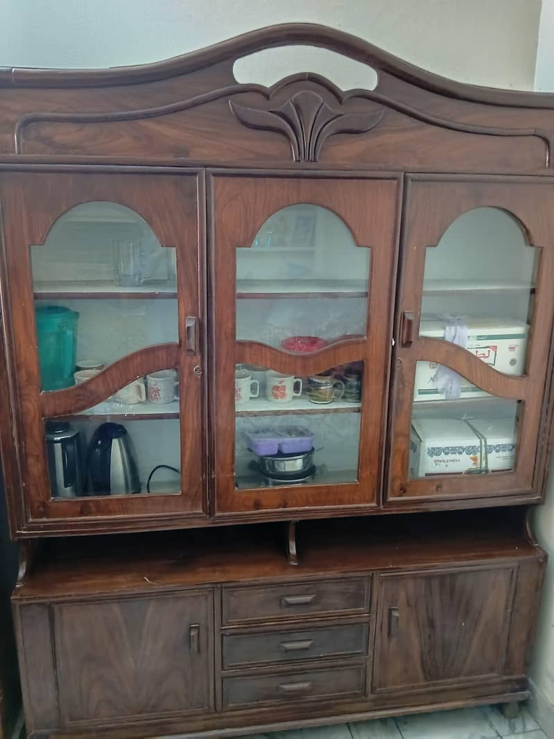 Dressing table and Dish Cabnet 3