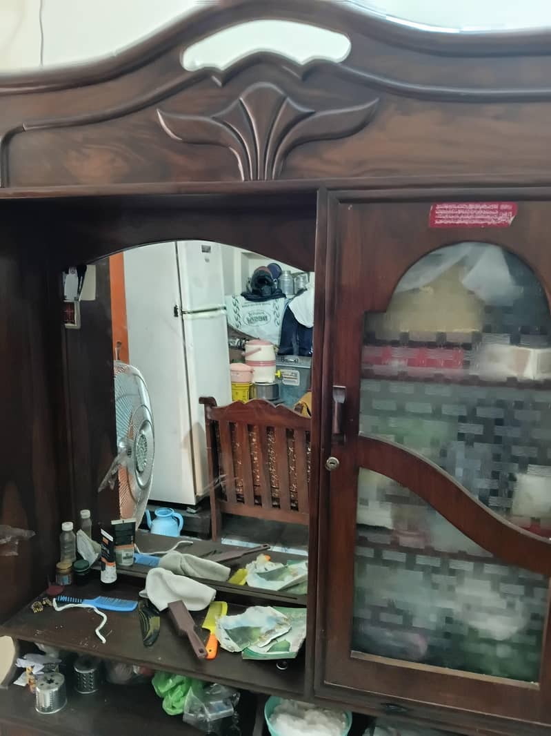 Dressing table and Dish Cabnet 4