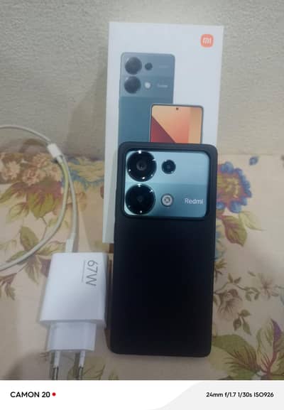 Redmi Note 13-Pro {12-512} Full Box Official PTA 10/9