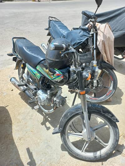 UNION STAR SELF START ALLOY RIMS ONLY **1500** KM DRKVEN