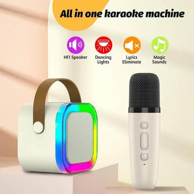 K12 Bluetooth speaker with dual & single mic