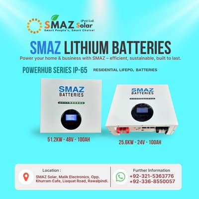 lithium battery, batteries, Solar Battery, Suntrix, Smaz