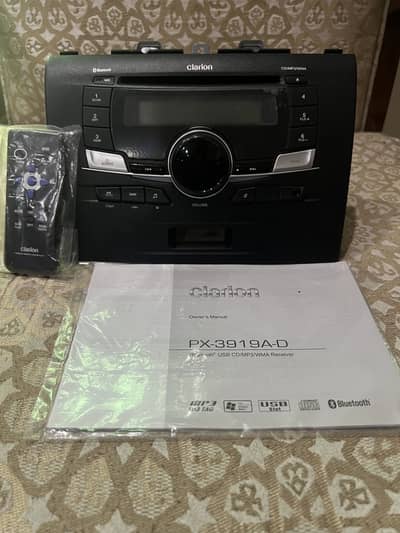 Suzuki Wagon R Clarion Music System Tape - Brand New with Remote