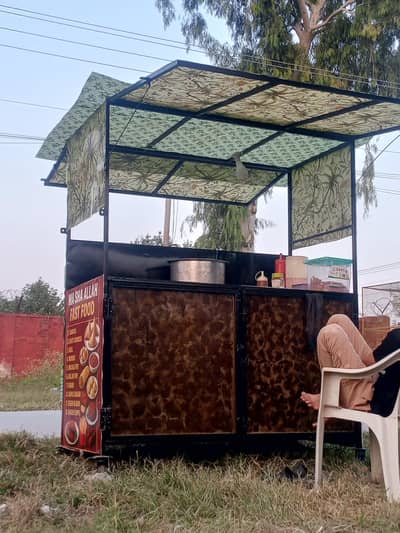 food stall for sell mana khod banwaya tha apna liya 6 month