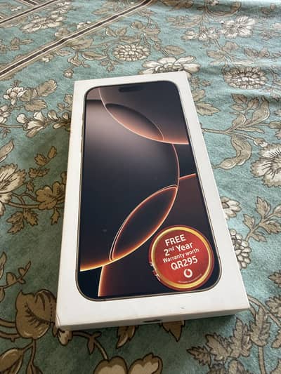 iPhone 16 Pro Max | 256 GB | NON PTA FU | Complete Box | Urgent