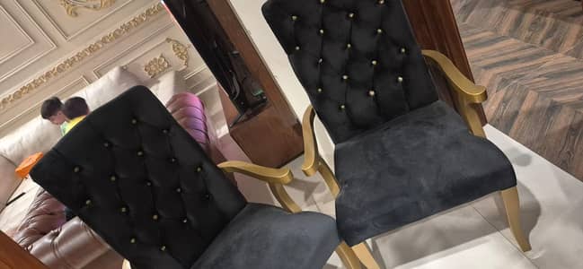 bedroom chairs set of 2