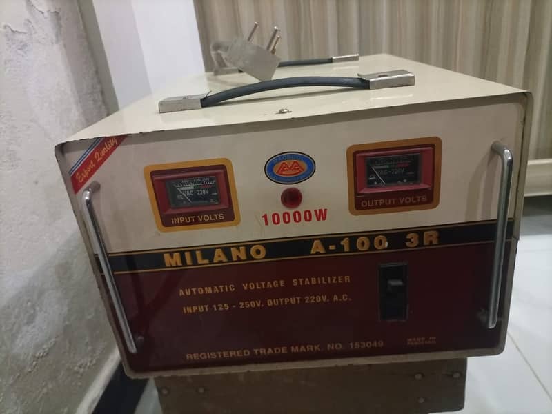 Automatic voltage stabilizer 1