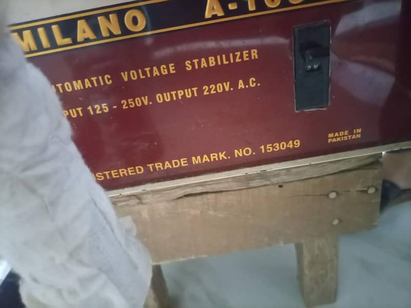 Automatic voltage stabilizer 2