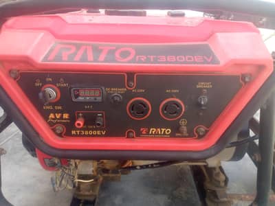 Rato RT3800EV 3 KV  with battery and gas kit