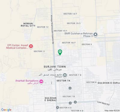 Plot For Sell Surjani Town Sector 11-A 84 Sq Yards