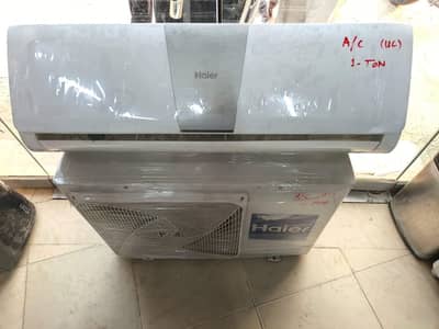 Haier 1 ton split AC perfect cooling ganinue