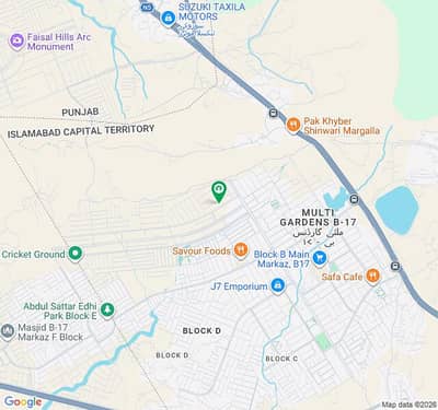 5 Marla Top Location Plot for Sale in Faisal Margalla City Near Markaz & Masjid