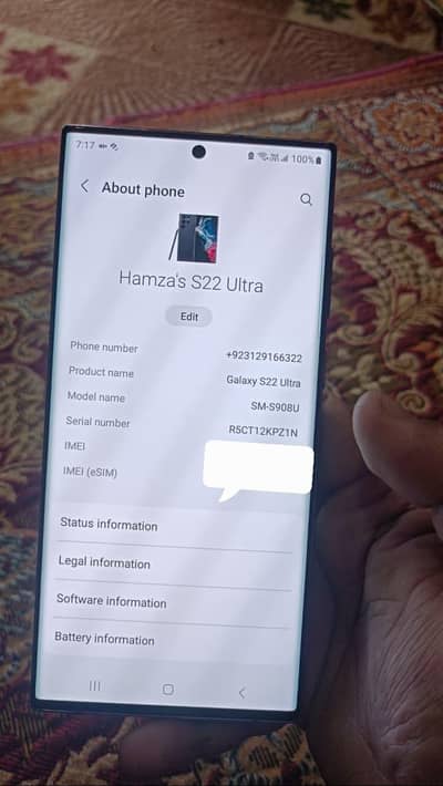 Samsung s22 ultra
