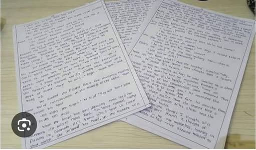 Handwriting Assignment, Typing And Data Entry job Available