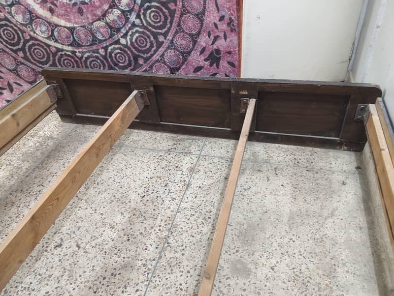 King Size Solid Wood Bed Frame 6