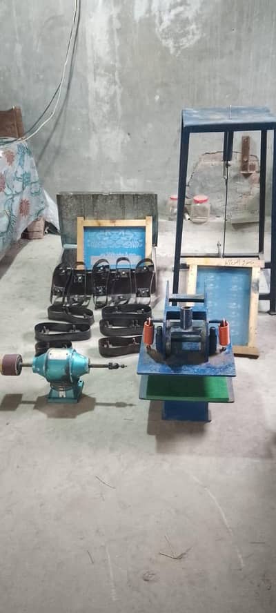 Manual Kanchi Chappal Machine for Sale – Working Condition – Sialkot