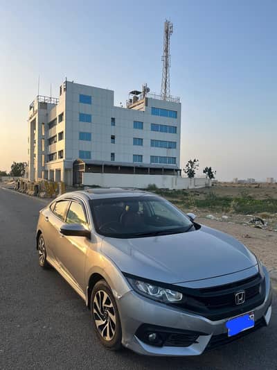 HONDA CIVIC 2018 NAVIGATION RED METER