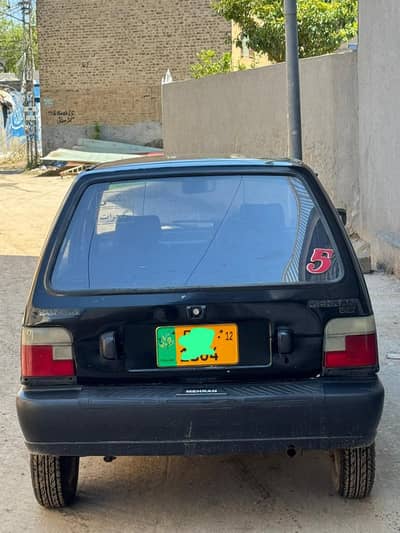 Suzuki Mehran VX 2012