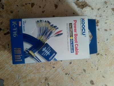 KOOCU  Power boot Cable (IOS+Android)