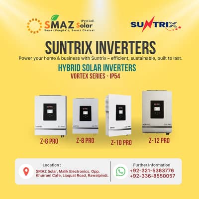 Solar Inverter, Hybrid Solar Inverter, Inverter, Suntrix, IP21, IP54