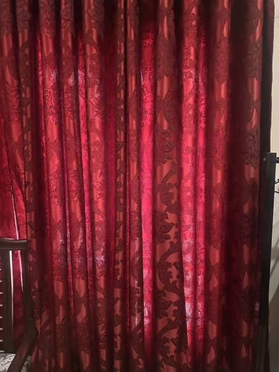 5 pieces Long Curtains.