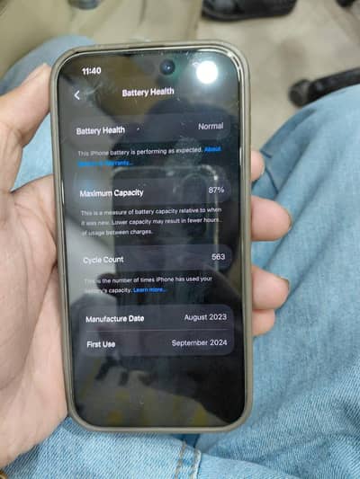 Iphone 15 Pro JV ( Original Titanium)