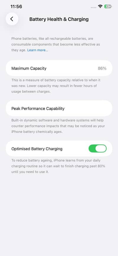 11 Pro Maxjv 64GB 86 battery help 10 by 10 condition