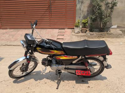 70cc crown motorbike