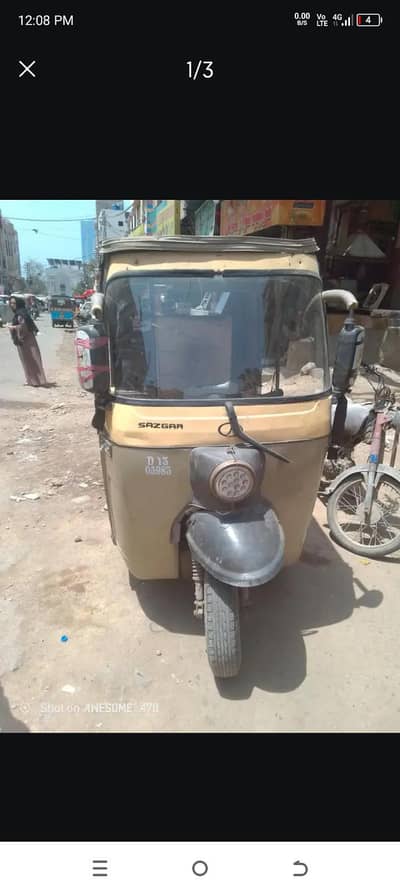 sazgar riksha 2013 model