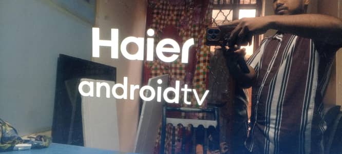 Haier android led tv with voice remote and Bluetooth pairing remote