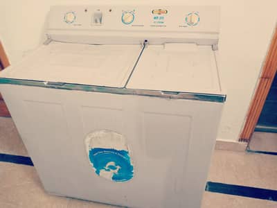 Super Asia Semi Automatic Washing Machine (Washer + Spinner)