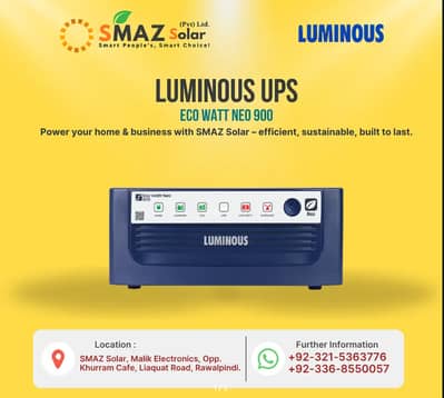 Luminus UPS, UPS, Eco Watt Neo 900, 12V