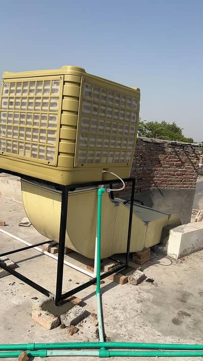 evaporative duct cooler and fryer oven Hot plate hood