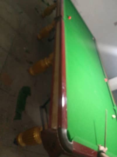 snooker table 12/6 full size