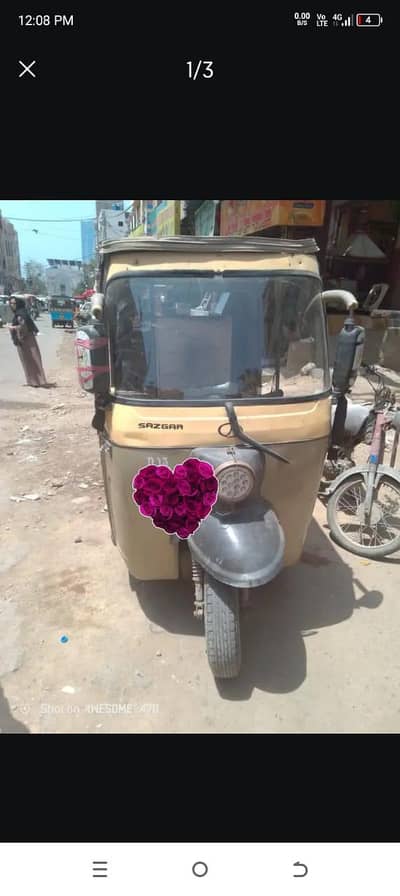 sazgar riksha 2013 model