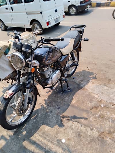 Suzuki gs150 single hand use