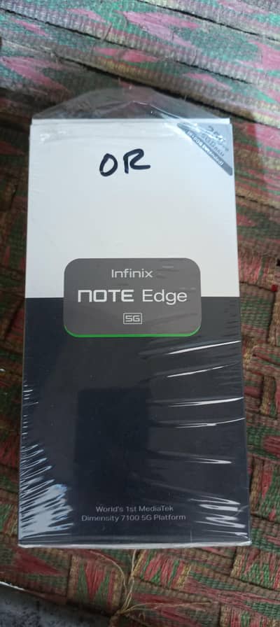 Infinix note edge 5g
