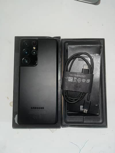 S 21 ULTRA 5G  12+256GB official  PTA Approved