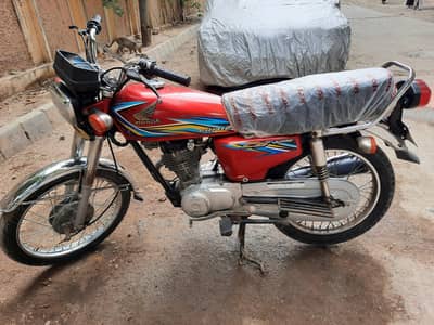 Honda cg125 Euro II (Sept 2018) Karachi no/0321/2889915/