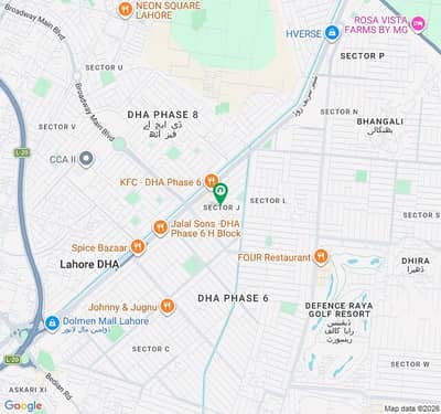 1 Kanal Plot For Sale In DHA Phase 6 J 474