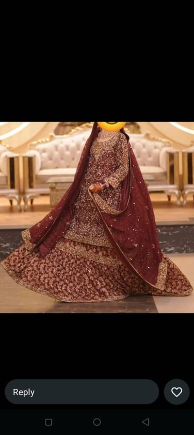 farshi bridal dress for sale