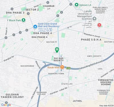 1 Kanal Plot For Sale In DHA Phase 4 Prime Location HH 71