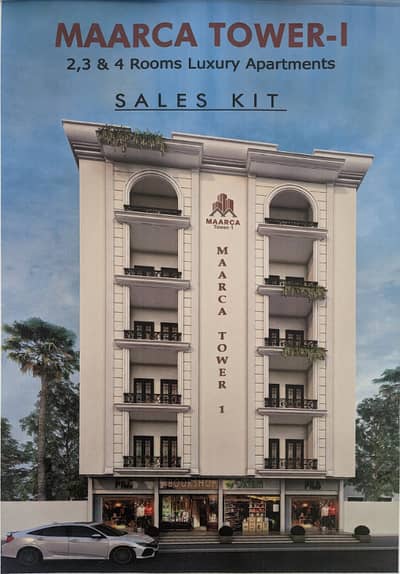 2 Bed Lounge Luxury Apartment | Bank Finance Available | Maarca Mobile Mall &Amp; Residencia | Prime Location Malir