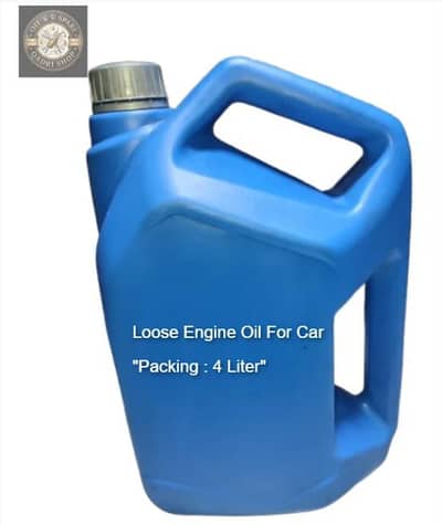 RED 20W-50 (Loose Oil) High Grade (4L) For Car + Free Home & Office