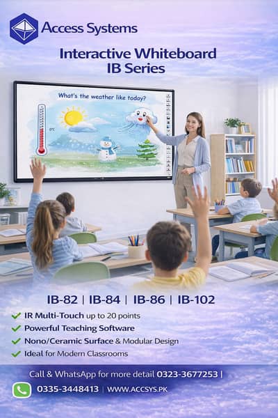 Interactive Whiteboard, flat panel Smart Screen smartboard 03353448413
